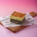 Pistachio Kunafa Brownie