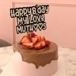 Simple birthday celebration Cake