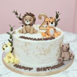 Jungle theme cake