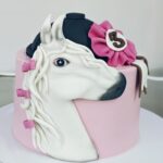 Horse theme cake