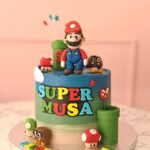 Mario Game Adventure Theme Cake