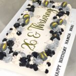 Elegant birthday Macaron Cake