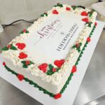 Corporate Christmas Celebration Cake
