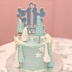Winter Wonderland Celebration Cake