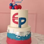 Corporate Milestone Celebration Cake