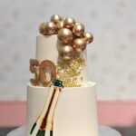 Golden jubilee Celebration Cake