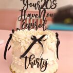 Vintage Ribbon Celebration Cake