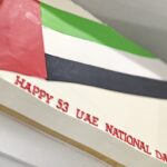 UAE Flag Celebration Cake