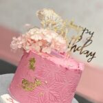 Blush Floral Elegance Cake