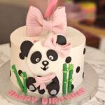 Cute Panda Birthday Cake