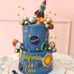 Space Theme Birthday Cake – Galaxy Adventure