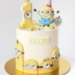 Minion Theme Cake