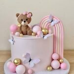Teddy Rainbow Dream Cake