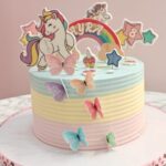 Unicorn Rainbow Fantasy Cake
