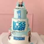 Baby boss theme cake