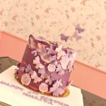 Butterfly theme cake