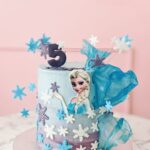 Frozen theme cake