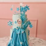 Frozen theme cake