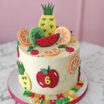 Fruits theme cake