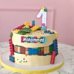 Lego theme cake