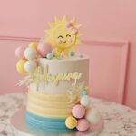 Sun shine theme cake