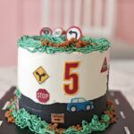 Road Adventure Theme Cake