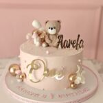 Teddy Bear First Birthday Cake